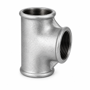 Tê Galvanizado Rosqueável (Fêmea x Fêmea x Fêmea)