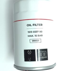 Filtro de óleo compatível com compressor rotativo de parafuso Atlas - 1513033700