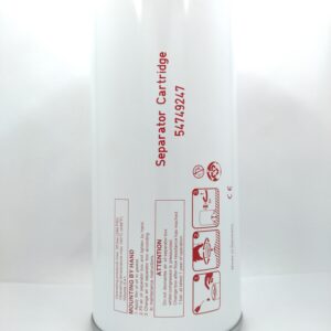 Filtro separador compatível com compressor rotativo de parafuso Ingersoll Rand - 54749247