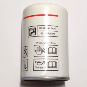 Filtro de óleo compatível com compressor rotativo de parafuso - 6211472500